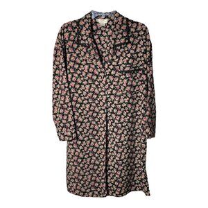 BG Intimates Floral Polyester Nightgown/Sleepshirt